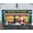 green, variant on Ataucjin 7x16Ft Christmas Holiday Decor with 4x6m Ribbon Strings, Santa's Workshop Garage Door Cover, Polyester Santa & Elves Scene for Home, Church, Party Decorations