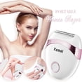 thumbnail image 4 of Womens Razor for Travel Mini Electric Shaver Battery Powered Cordless Body Bikini Trimmer for Legs Body Face Arms Armpit New, 4 of 7