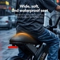 thumbnail image 3 of Qlife Spark D1 16x4.0" Electric Bike for Adults,500W up to 20MPH Fat Tires EBike,48V 13Ah Removable Battery E Bicycle,Full Suspension,White, 3 of 9