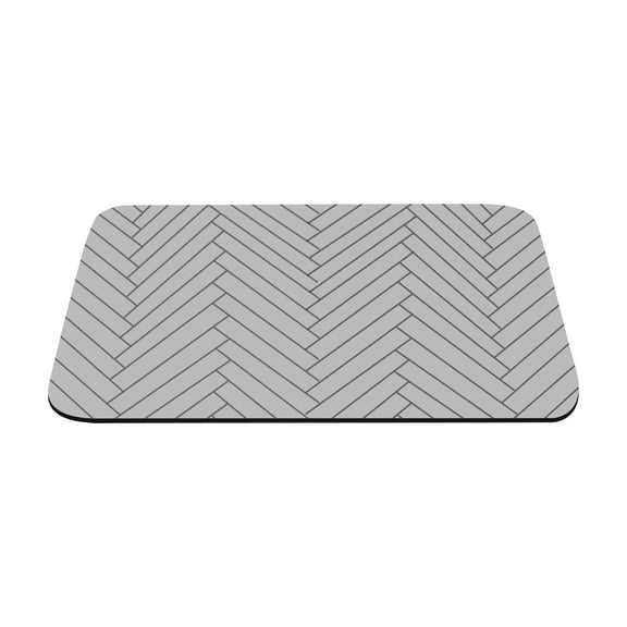 Dog Food Mats for Floors Absorbent, Pet Cat Food Mat - Quick Dry Dog Bowl Mats for Food and Water, Eco-Friendly Boho Pet Supplies(4XL,Gray)