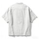 thumbnail image 4 of Camisas de Verano Casuales de los Hombres Lino Cuello de Manga Corta para la Playa Holiday Street Wear, 4 of 5