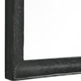 thumbnail image 3 of 40 Inches Hammered Metal Frame Wall Mirror with Arched Top, Black, 3 of 5