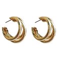 thumbnail image 1 of Pendientes Laklulu para mujer, pendientes delicados de oro, joyas, regalos para mujeres y niñas, 1 of 5