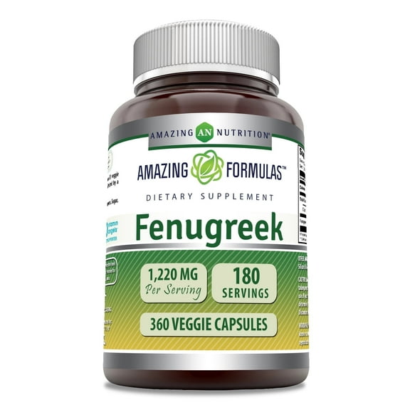 Amazing Formulas Fenugreek 610 Mg 360 Capsules