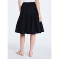 thumbnail image 3 of Free Assembly Women's Pintuck Knee Length Skirt, Sizes XS-XXL, 3 of 5