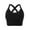 Black, variant on Fesfesfes Bras for Women Wireless Ladies Traceless Comfortable No Steel Ring Vest Breathable Gathering Yoga Sports Bra Underwear