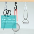 thumbnail image 3 of 8 Pcs Plastic Hangers Home Décor Hanging Hooks Ceiling Mounted Hooks Bathroom Hanger Ceiling Hook Multifunctional Sticky Hook Wall-mounted Abs No Trace Stickers, 3 of 6