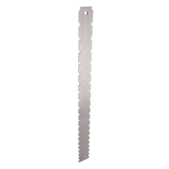 Electric Guitar Neck Notched Straight Ruler Metal Guitar Fretboard Ruler Guitar Fret Leveling Ruler Luthiers Tool
