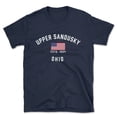 thumbnail image 1 of Upper Sandusky Ohio Patriot Men's Cotton T-Shirt, 1 of 1
