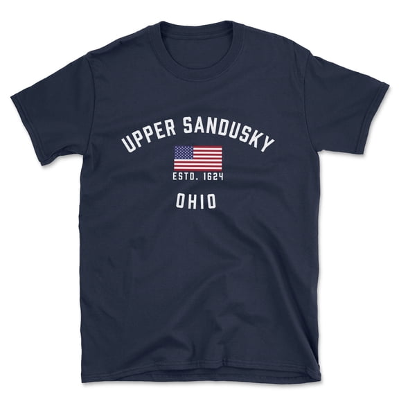 Upper Sandusky Ohio Patriot Men's Cotton T-Shirt