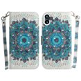 thumbnail image 2 of Case for Nothing Phone Cover Magnetic 3D Pattern Wallet Flip Case With Strap - Peacock, 2 of 5