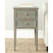 Safavieh Toby Nautical Rustic Nightstand with 2 Storage Drawers