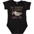 thumbnail image 3 of Inktastic Grandma and Grandpa Love Me Sloth Girls Baby Bodysuit, 3 of 5