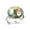 Multi 4, variant on Elephants Sunflower Field Painting Stainless Steel Rings for Women, Open Adjustable Ring Promise Ring Jewelry Gifts