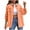 Orange, variant on HomeDM Denim Jacket for Women, Button Down Long Sleeve Coat with Detachable Hood, Green