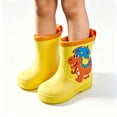 thumbnail image 3 of NAISIBABY Rain Boots for Women, Non-Slip Waterproof Ankle Rubber Boots, Garden Shoes Rainboots Yellow Size 13, 3 of 7