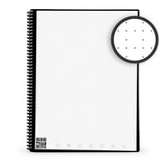 Rocketbook Core Smart Reusable Notebook, Dot-Grid, 32 Pages, 8.5 x 11, Blue