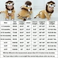 thumbnail image 7 of Baby Lion Costumes Unisex Toddler Onesie Halloween Dress Up Romper, 3-6 Months, 7 of 7