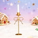 thumbnail image 5 of Candelabro de Hierro con Forma de Mariposa, Decoración Romántica para La Mesa de La Cena a La Luz de Las Velas, Ideal para Navidad y San Valentín., 5 of 6