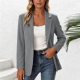 thumbnail image 2 of Womens Blazers Open Front Work Clothes Dress Jackets Long Sleeve Fall Coat Professional Outfits Jackets for Women Suit Jackets Lightweight Jacket Women, 2 of 5