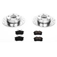thumbnail image 3 of PowerStop Rear Z23 Evolution Sport Carbon-Fiber Ceramic Brake Pad and Drilled & Slotted Rotor Kit Fits: AUDI Select Models K4845, 3 of 10