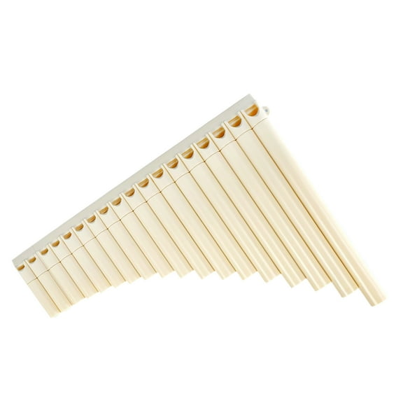 Key Pan Flute Set, 18 Pan Flutes School Teaching Instrument, for Boys and Girls, Random Color