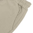 thumbnail image 4 of OSOLU Solid Color Men's Summer Fashion Loose Beach Casual Knee Length Washed Button Sport Shorts Men Everyday Comfort Versatile Bottoms, 4 of 9