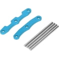 thumbnail image 1 of AVEKI Front and Rear Split Tie Rods, Replacement RC Car Parts Wear Resistant Easy to Install High Strength Aluminum Alloy for 1/10 RC Car (Blue) B0514, 1 of 8