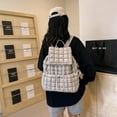 thumbnail image 2 of LHSHIDU Backpack for Women - Trendy Drawstring Puffy Backpack (Black), 2 of 7