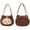 C, variant on Cute Chiikawa Embroidery Shoulder Bag Kawaii Hachiware Usagi Doll Commuter Handbag with High Appearance Quality Crossbody Style