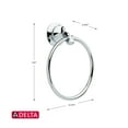 thumbnail image 4 of Delta 79446 Linden Towel Ring - Chrome, 4 of 5