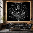 thumbnail image 6 of Moon Potion Bottle and Moths Tapestry Wall Hanging, 6 of 7