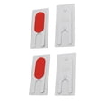 thumbnail image 4 of Juego de 4 piezas de accesorios insonorizados de bloque autoadhesivo a prueba de viento para acero plástico Gris claro, 4 of 9