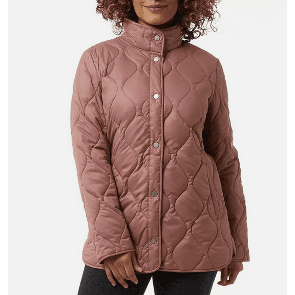 32 Degrees Ladies' Quilted Jacket Pink Large