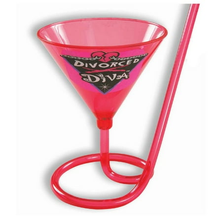 Diva Martini Glass - Partypro 62709 Divorced Diva Martini Glass
