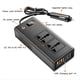 thumbnail image 4 of Inversor de Corriente para Coche de 200 W, de 12 V A 220 V, Cargador Rápido USB-C/USB QC 3.0 (36 W) de 20 W, con Doble Salida de CA y Cargador para Coche., 4 of 5