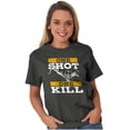 thumbnail image 4 of Hunters One Shot Buck Hunting Men's Graphic T Shirt Tees Brisco Brands S, 4 of 6