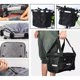 thumbnail image 5 of Cesta Plegable para Bicicletas, Bolsa Delantera Desmontable Multiusos para Bicicleta para Mascotas, Compras, Viajes, Trabajo, Camping Y Actividades Al - Gris Baoblaze Cesta de bicicleta, 5 of 8
