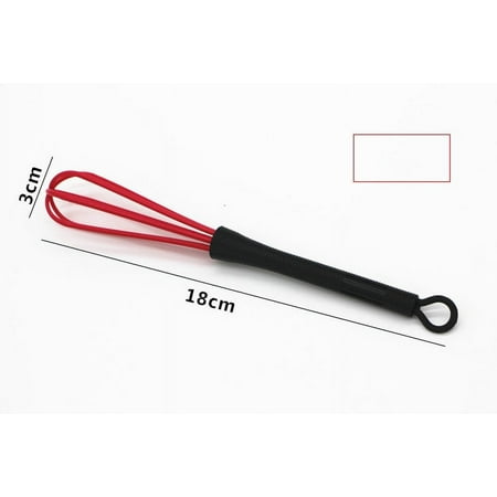 

Flybaeast Egg Beatermini Multi Kinetic Agitator Plastic Beater Egg Beater Hair Color Cream Mixer (Red)