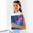 thumbnail image 6 of FORMRS 3 Ring Binder with Pockets 1.5" D-Rings Clip Board 200 Sheets Capacity, Galaxy Pattern, 6 of 8