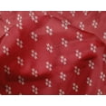 thumbnail image 4 of oneOone Silk Tabby Fabric Plus Sign Kasuri Printed Fabric 1 Yard 42 Inch Wide, 4 of 4