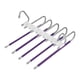 thumbnail image 1 of Perchero multifuncional para pantalones, armario, organizador plegable para hotel. violeta profundo, 1 of 9