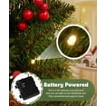 thumbnail image 4 of Árbol de Navidad Decoway artificial preiluminado de 4 pies con base dorada, 4 of 8