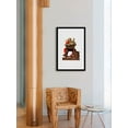 thumbnail image 4 of Marmont Hill "Santa at His Desk" by Norman Rockwell Framed Art Print, 4 of 6