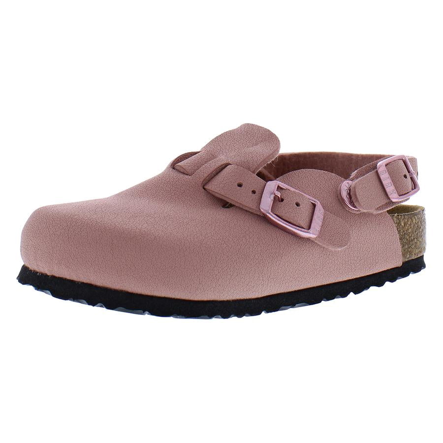 Birkenstock Kay Narrow PS Girls Shoes Size 8, Color: Pink Clay