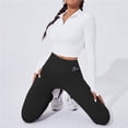 thumbnail image 4 of Mallas deportivas ultrafinas para mujer, pantalones de Yoga con realce, cintura alta, sensación desnuda, para correr, gimnasio, Verano, 4 of 4