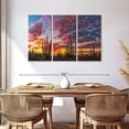 thumbnail image 3 of Elephant Stock Baja California Cactus Forest Wall Art - Horizontal Multi Panel Canvas - Living Room Wall Decor - Nature Multi Panel - Blue And Orange Decor By Christian Heeb - 57" x 36", 3 of 8