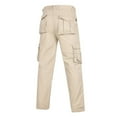 thumbnail image 4 of VBARHMQRT Pantalon de Pyjama d'Automne Mode Décontracté pour Hommes Multi-Poches Pantalon Cargo Long, 4 of 6