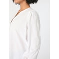 thumbnail image 5 of Roaman's Women's Plus Size Lace-Trim Blouse, 5 of 5