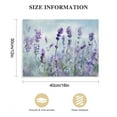 thumbnail image 3 of JRXY  Wall Art For Bedroom Purple Lavender Wall Decor Flowers Pictures Prints Framed Canvas Wall Art for Living Room Girls Room Studio Office Ready To Hang  pattern3, 3 of 6